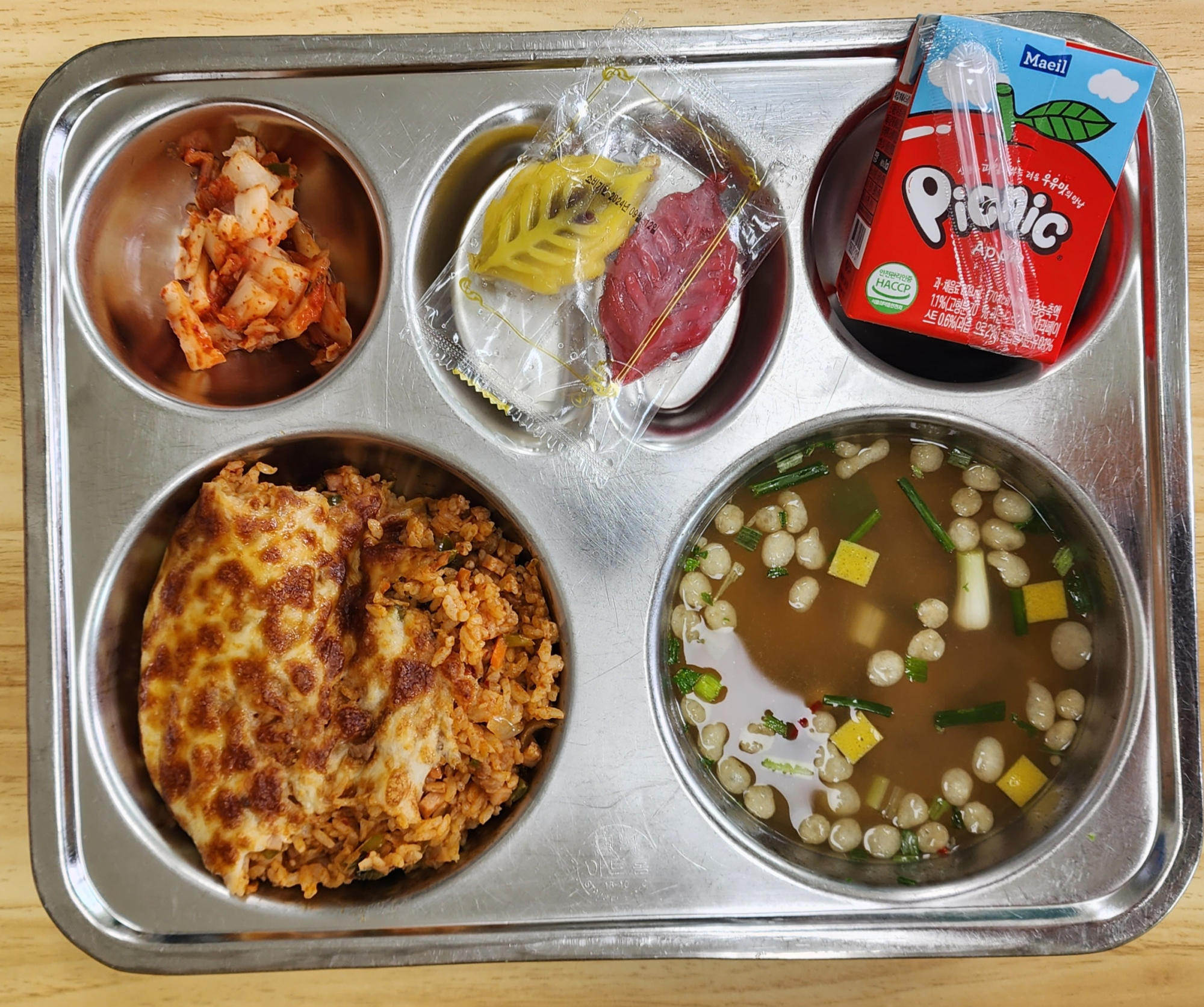 중식 식단 이미지