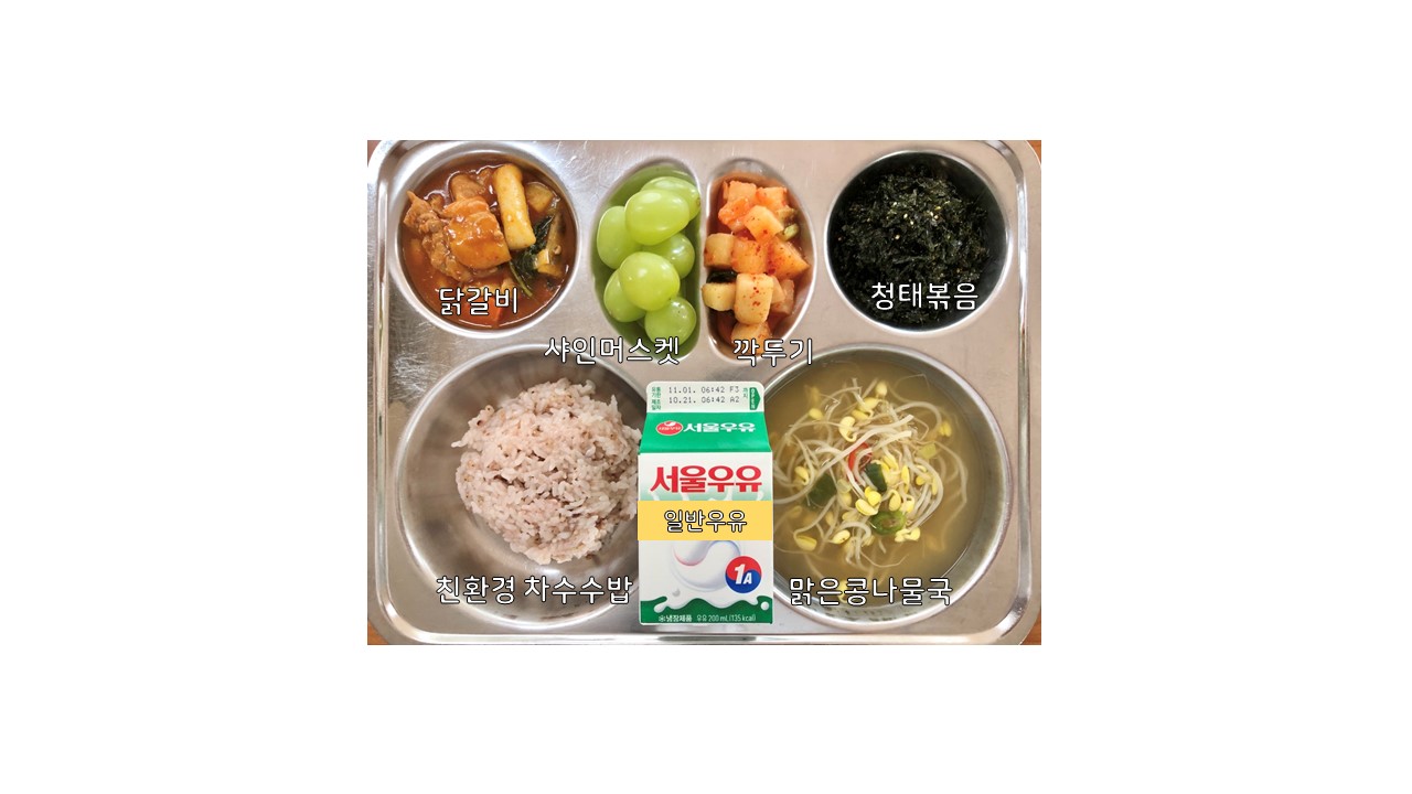 식단게시서식