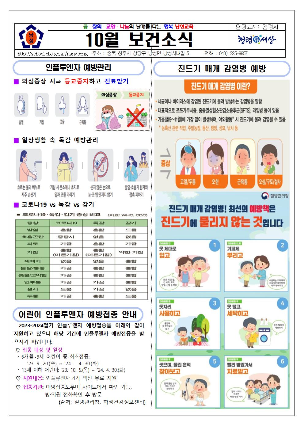 10월 보건소식지001