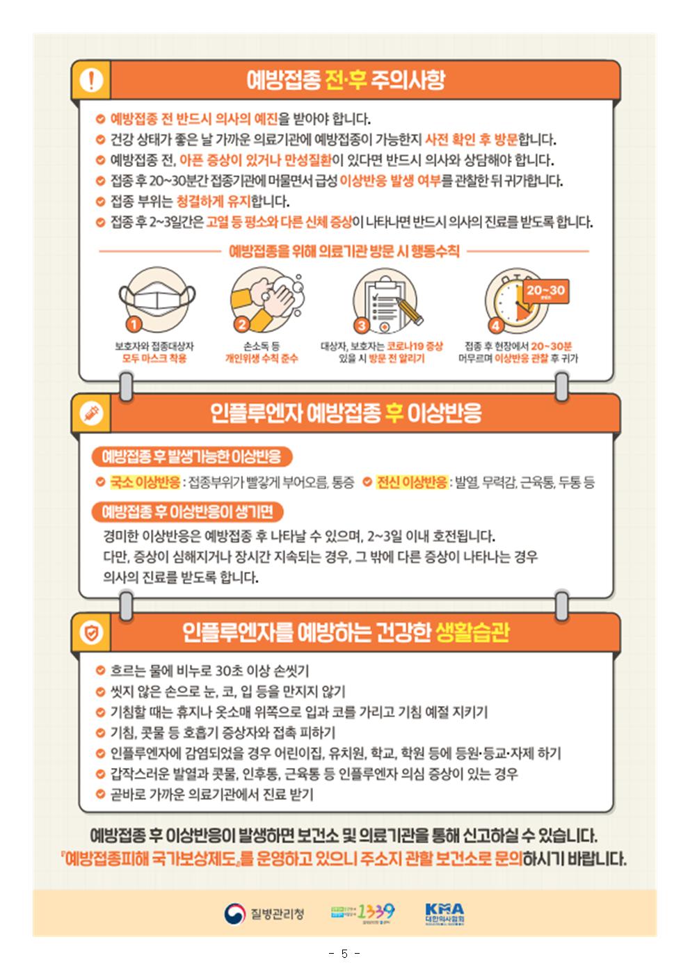 독감(인플루엔자) 유행에 따른 주의 및 예방접종 안내_충주대림초005