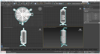 리사이클링 바베큐통 3D 모델링.jpg