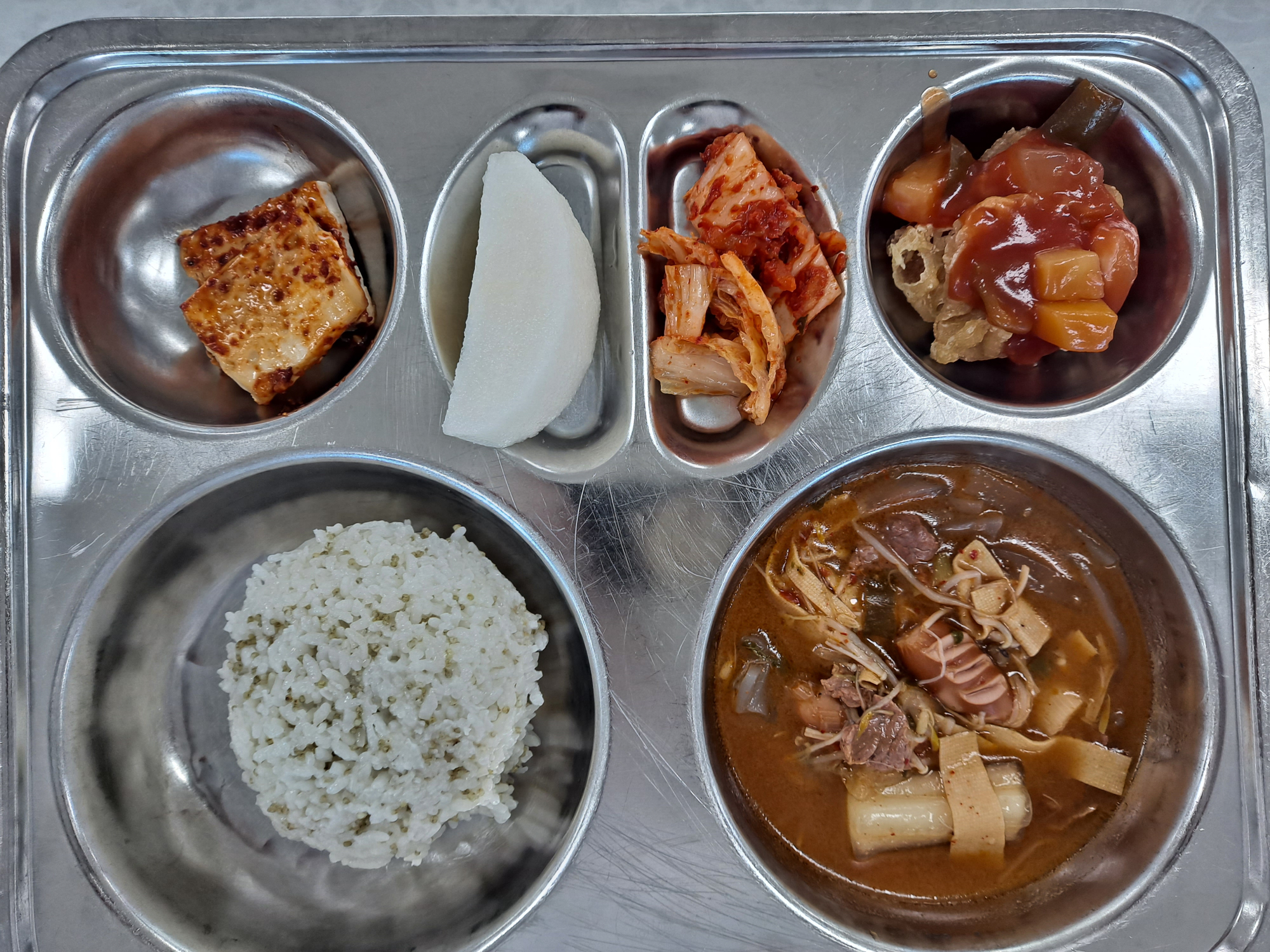 중식 식단 이미지