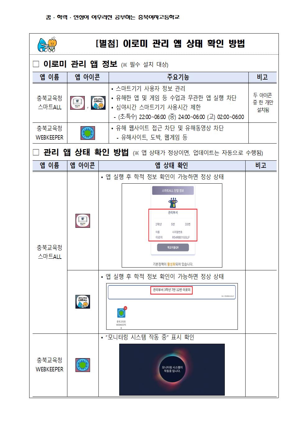 이로미 사용 유의사항 안내002