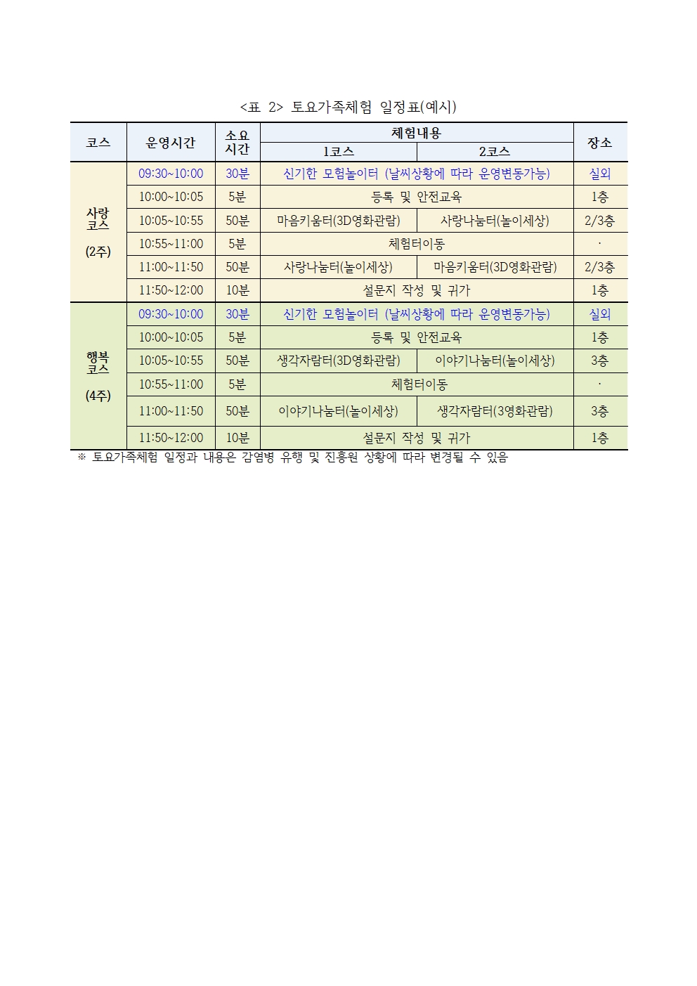 2024. 토요가족체험 운영 안내002