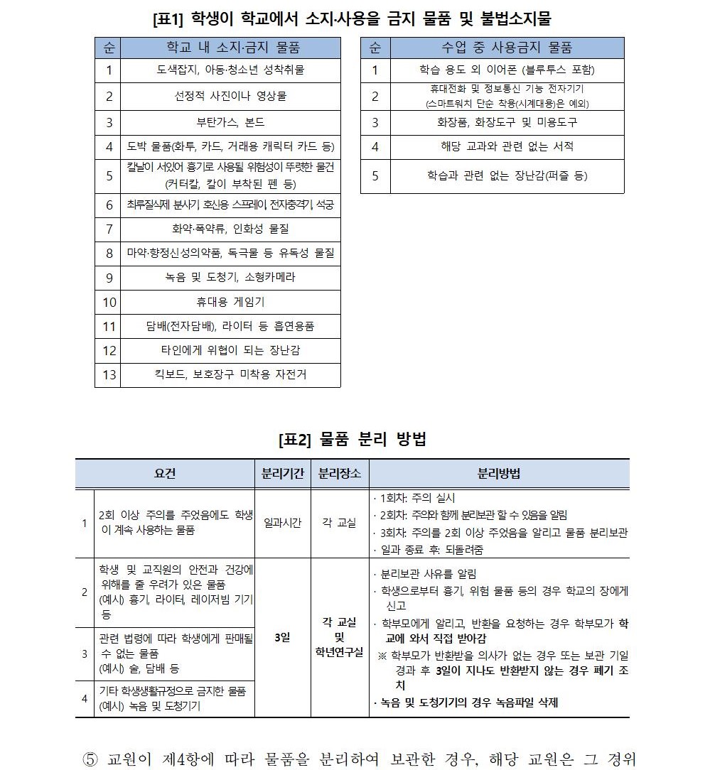 솔밭초등학교 학생생활규정(2023.12.31.)007