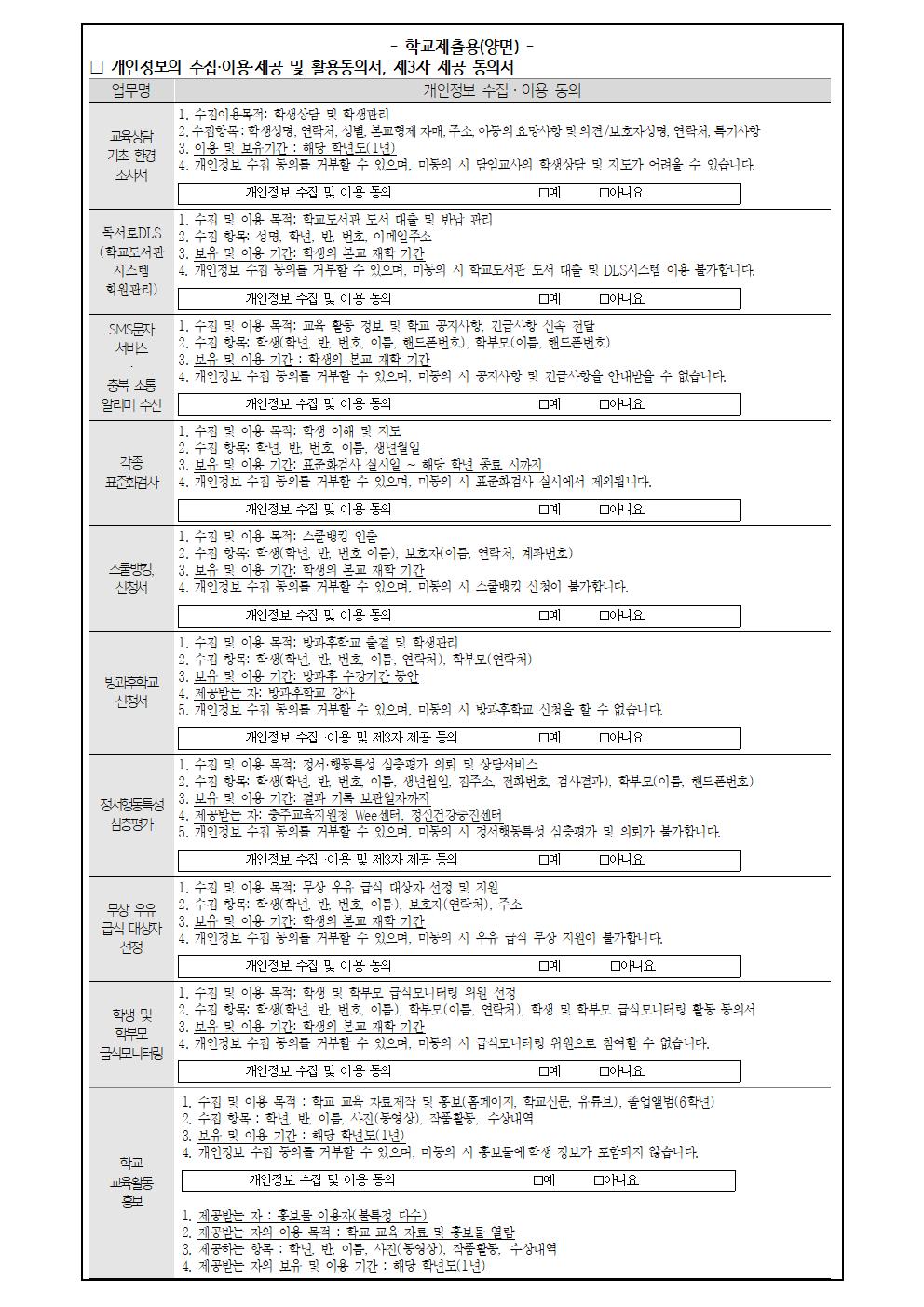 2024학년도 개인정보 수집 이용제공 동의서002