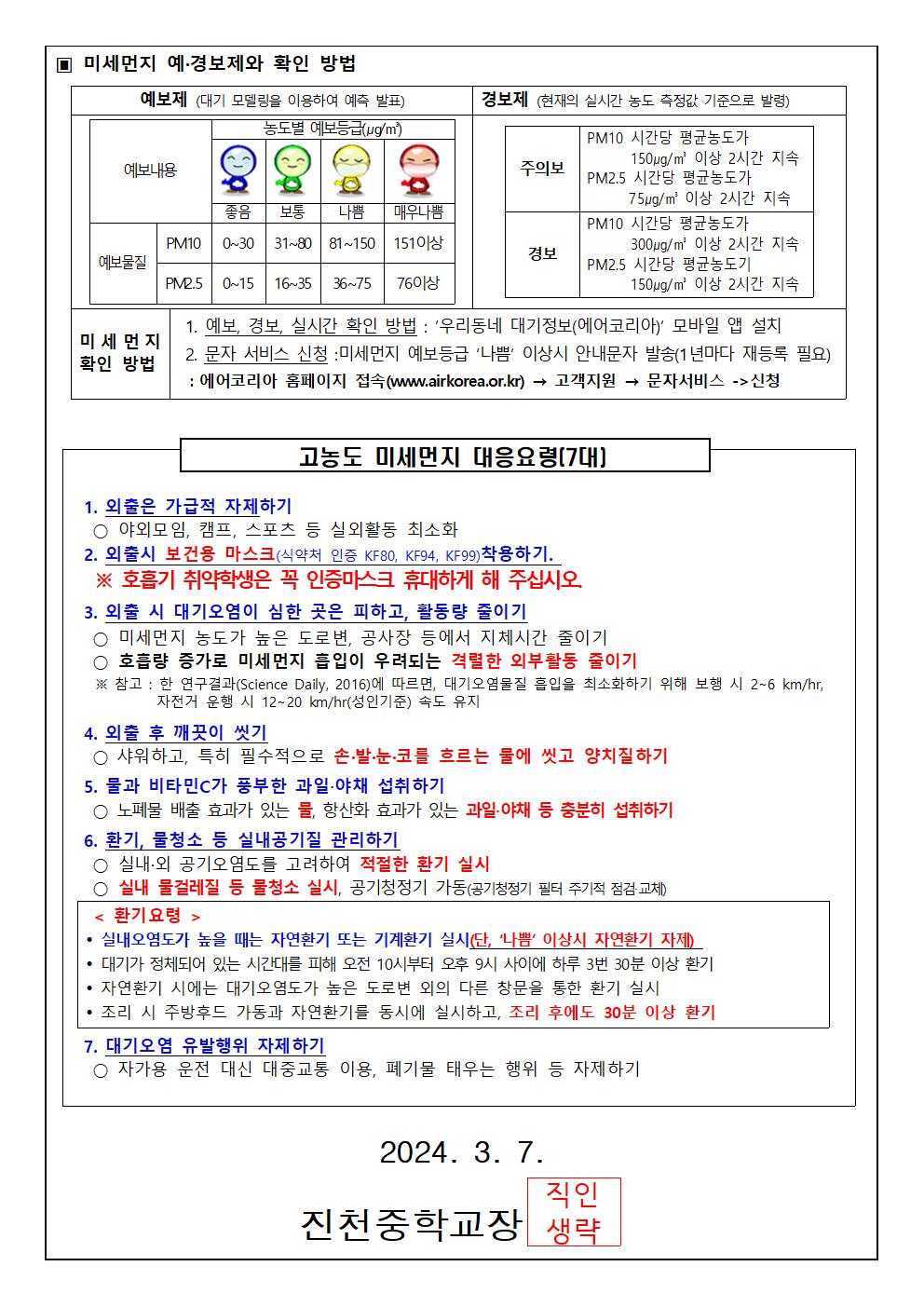 고농도 미세먼지 대응요령 안내002