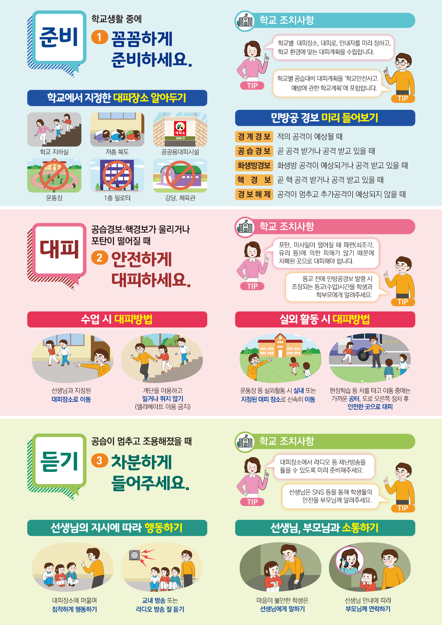 교육부-비상시 학생행동요령 (전단)_페이지_2