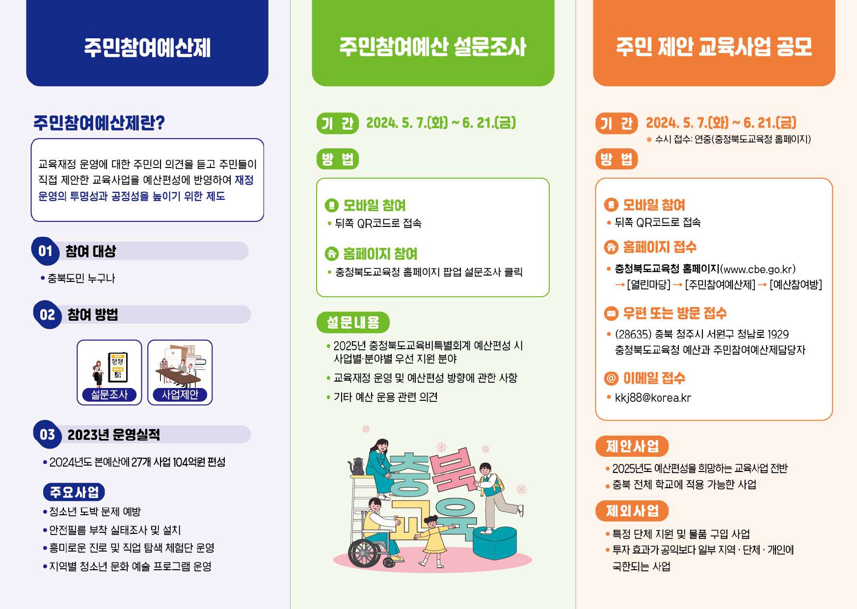 충청북도교육청 예산과_2024. 주민참여예산 리플렛_페이지_2