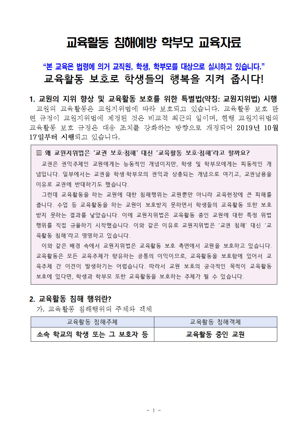 교육활동 침해예방 학부모 교육자료001