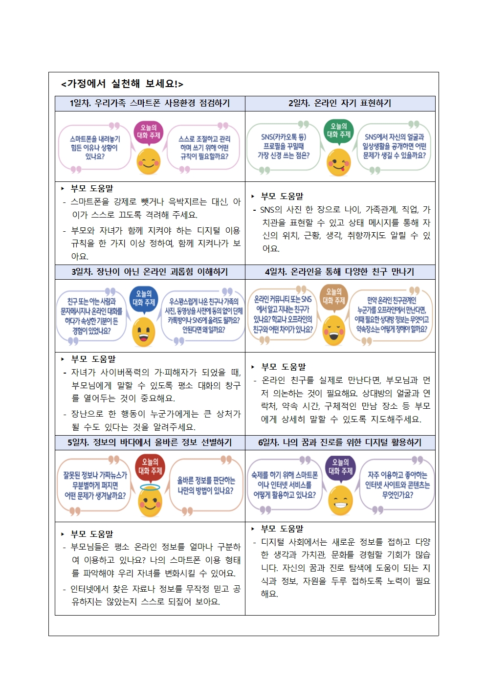 (가정통신문) 학부모 사이버폭력예방교육002