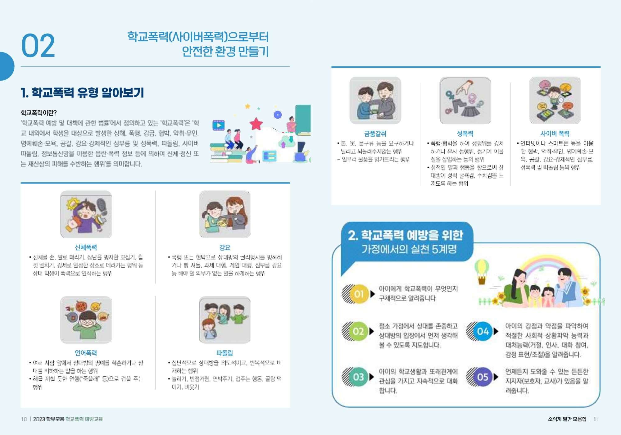 충청북도교육청 인성시민과_(배포용) 2023 학부모용 학교폭력 예방교육 모음집_6