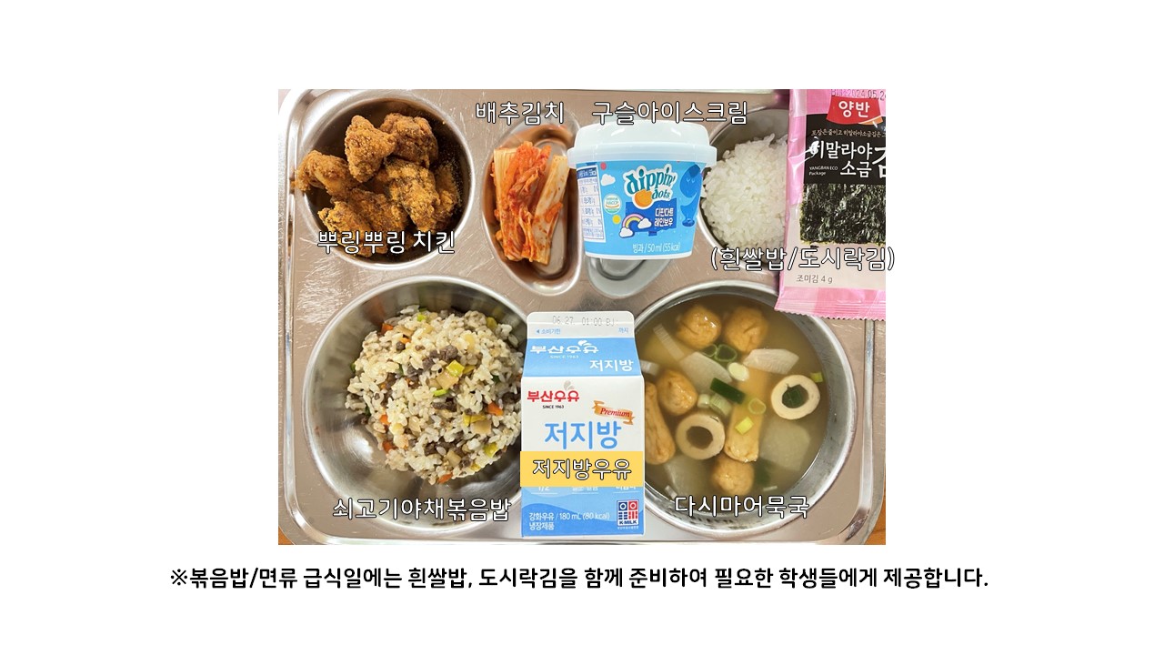 식단게시서식