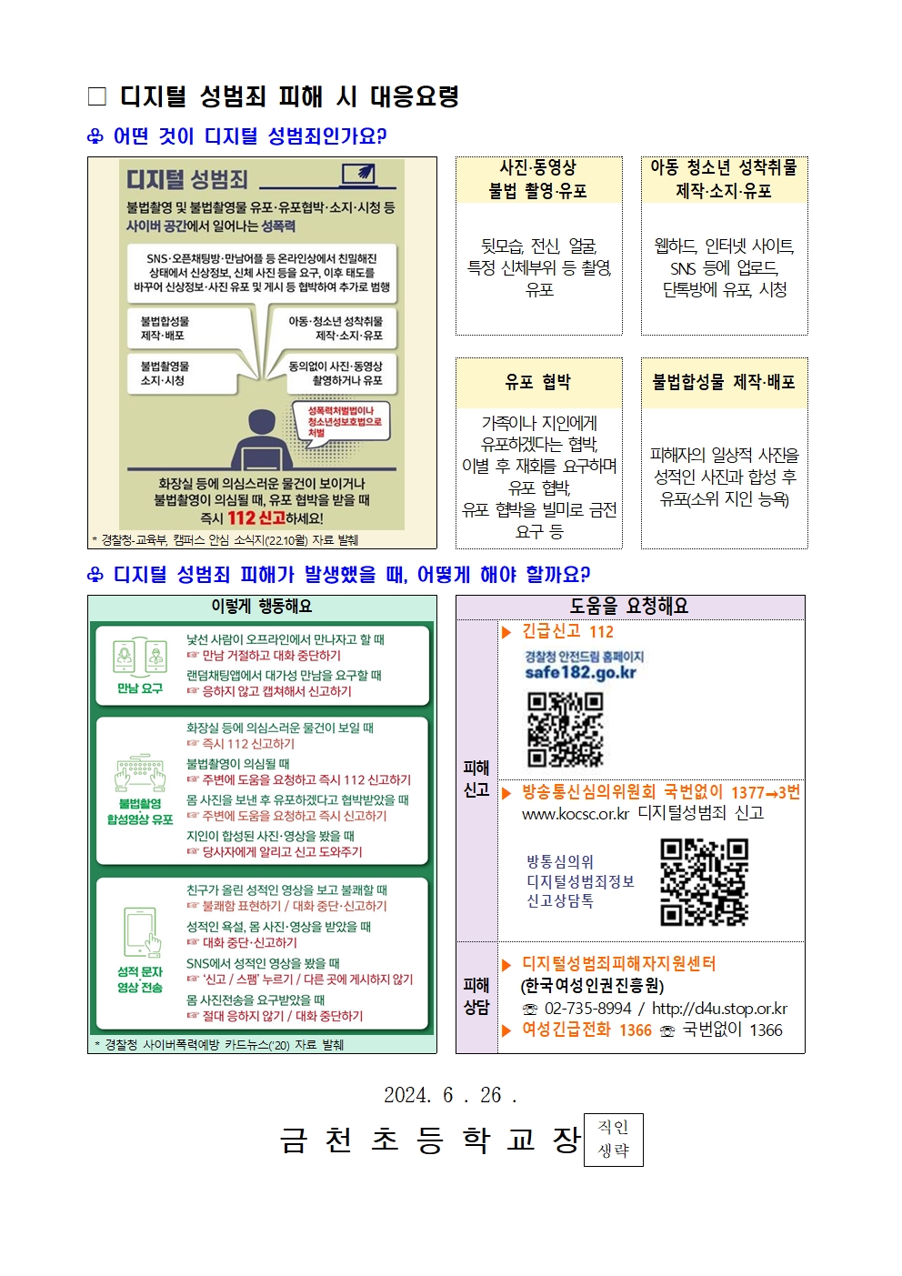 디지털 성범죄 대응 및 예방을 위한 안내002