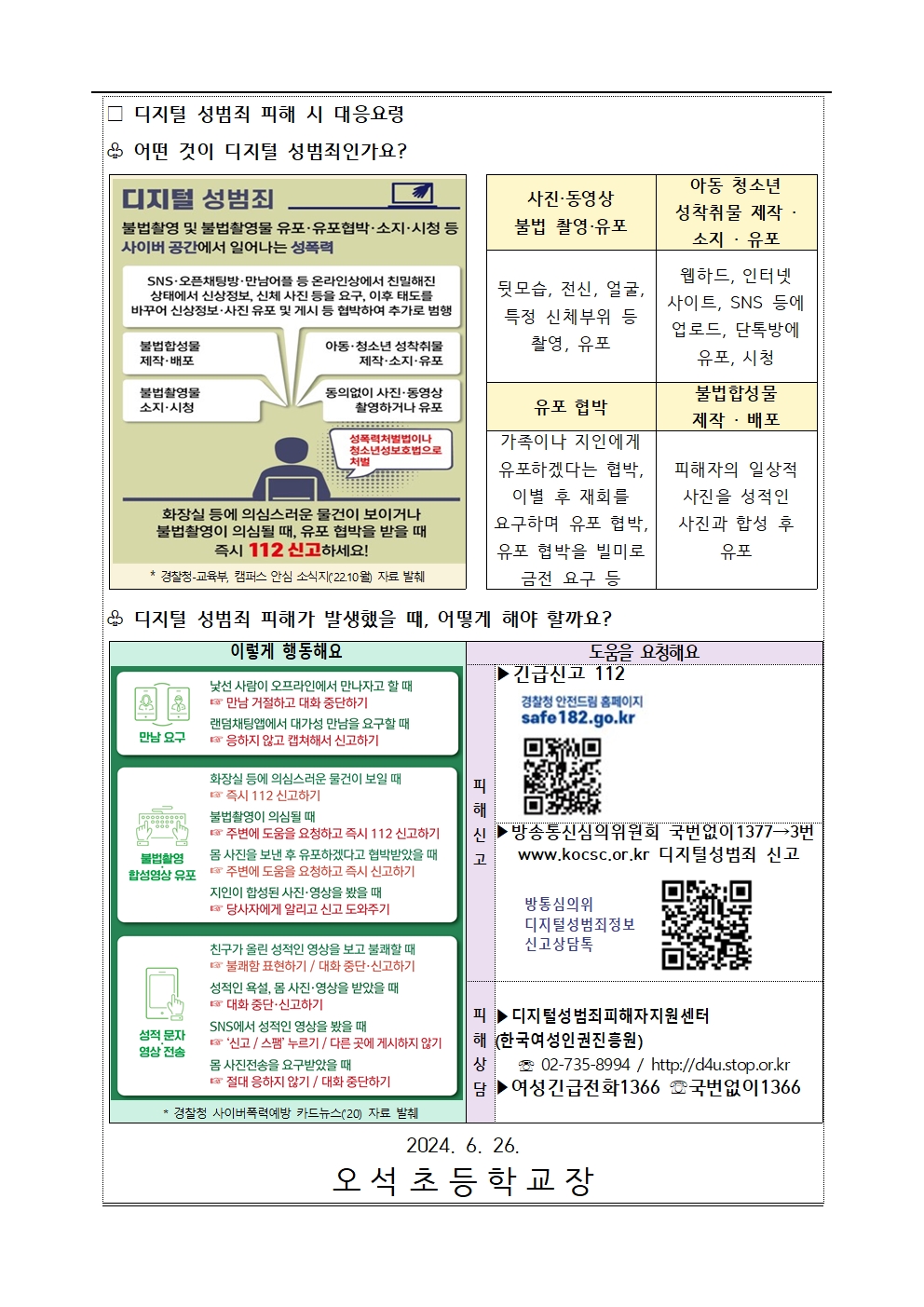 디지털 성범죄 대응 및 예방 안내문002