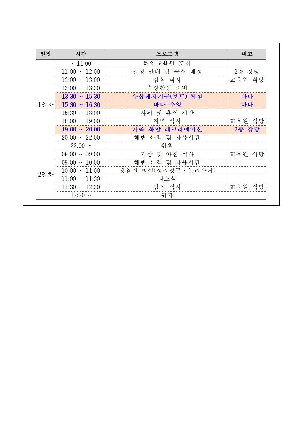 2024. 특수교육대상학생 여름바다 가족캠프 참가 안내 가정통신문(6.5)003