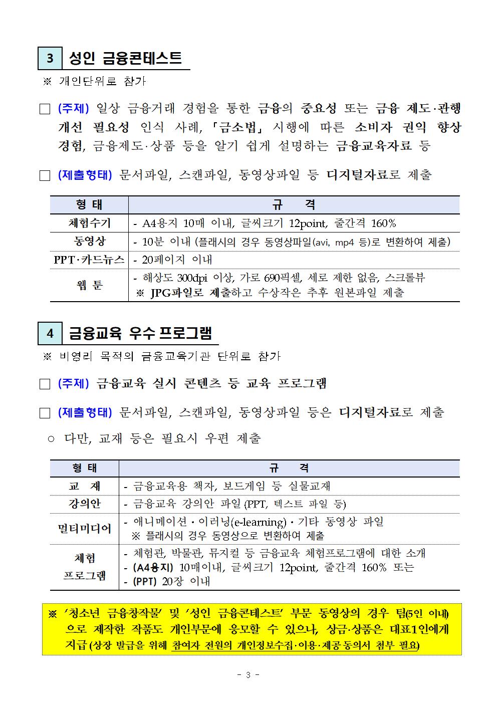 [운호고등학교-7449 (첨부) 금융감독원] (붙임) 제19회 금융공모전 개최 안내문_F004