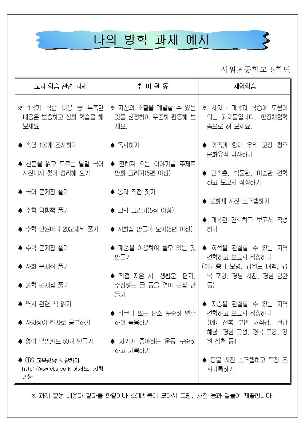 (5학년) 2024 여름방학계획서002