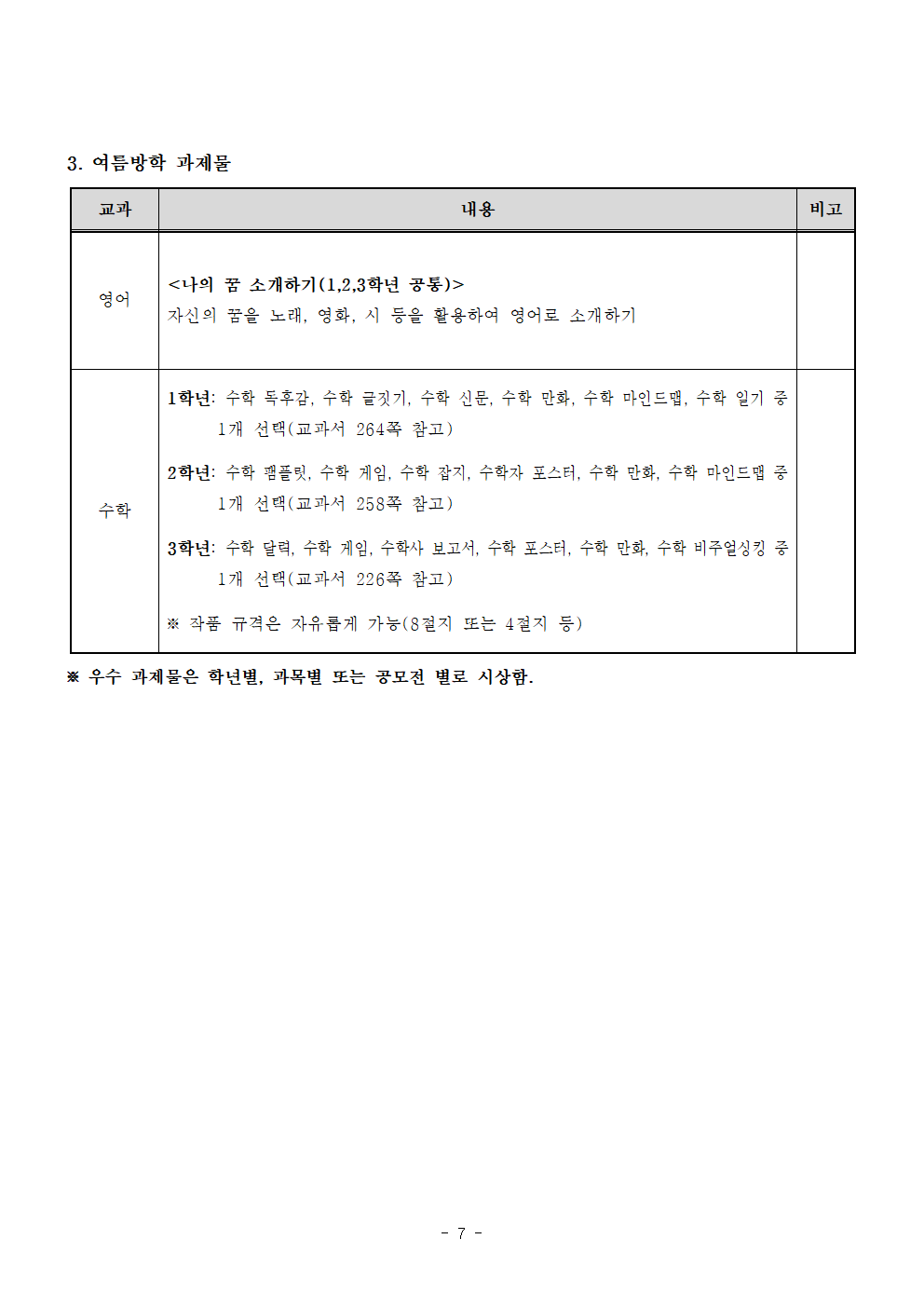 2024학년도 여름방학 계획서(학생 배부용)008