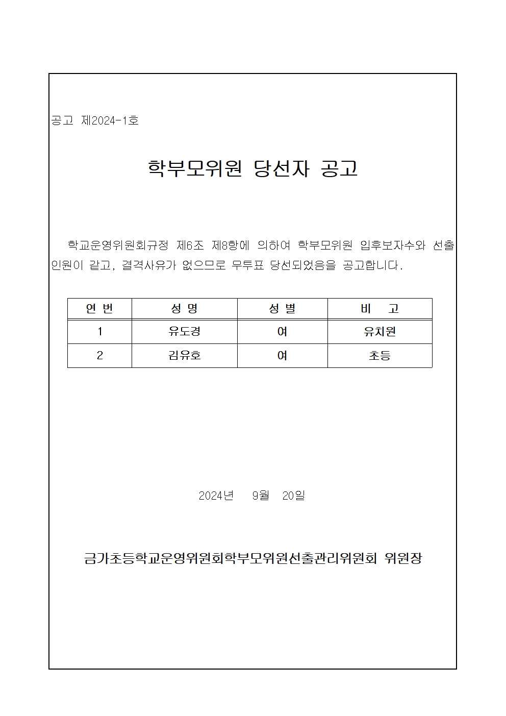 1-1. 당선자 확정 공고문001