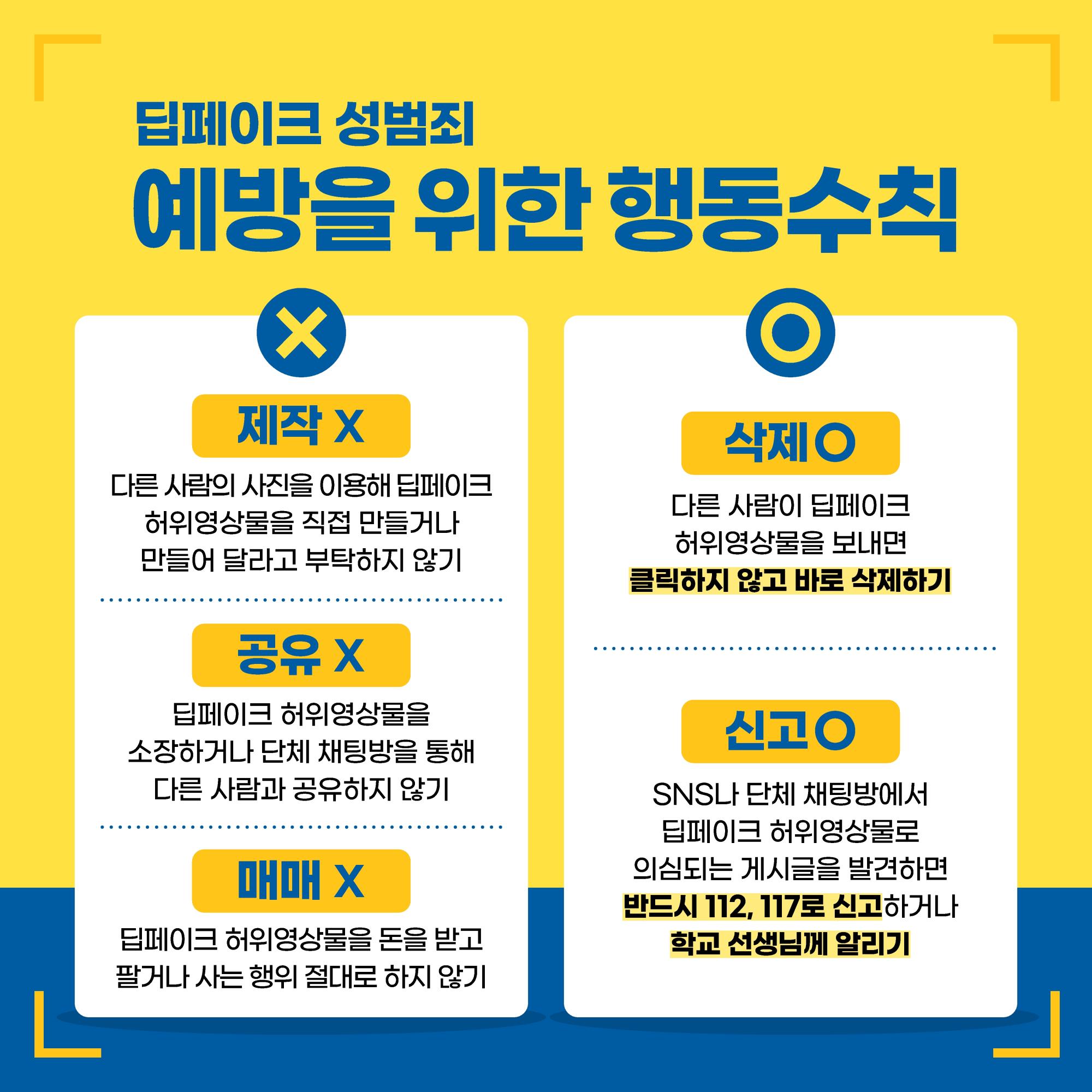 1. 학교 딥페이크 카드뉴스_예방수칙편_5