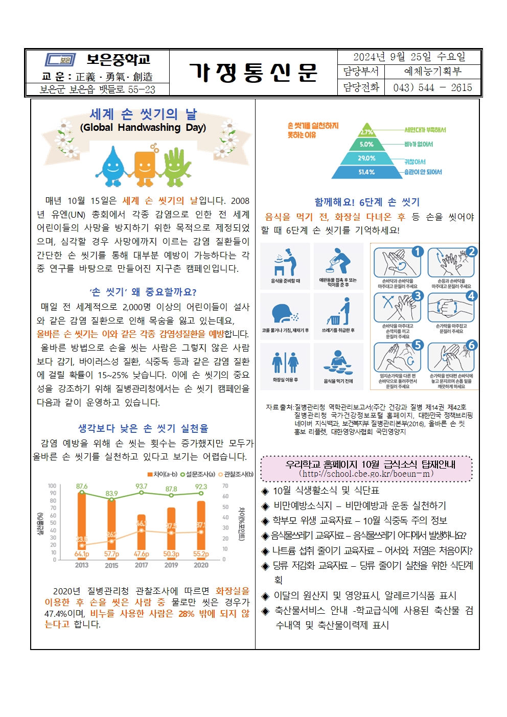 10월 식생활소식지001