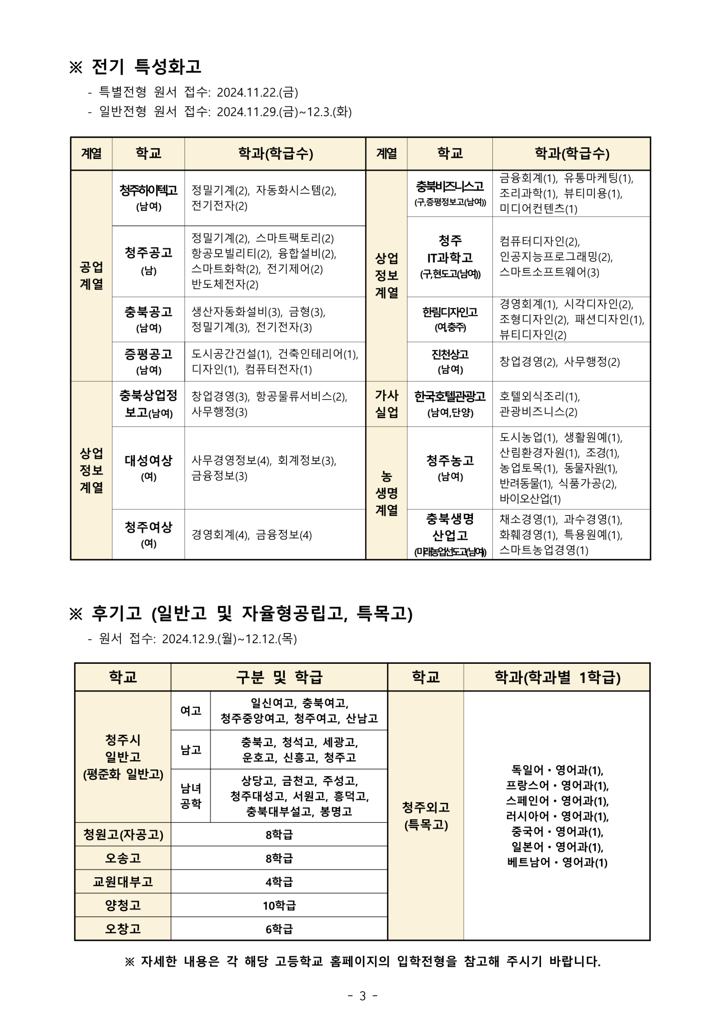 가정통신문(2025학년도 고등학교 진학 희망조사)_4