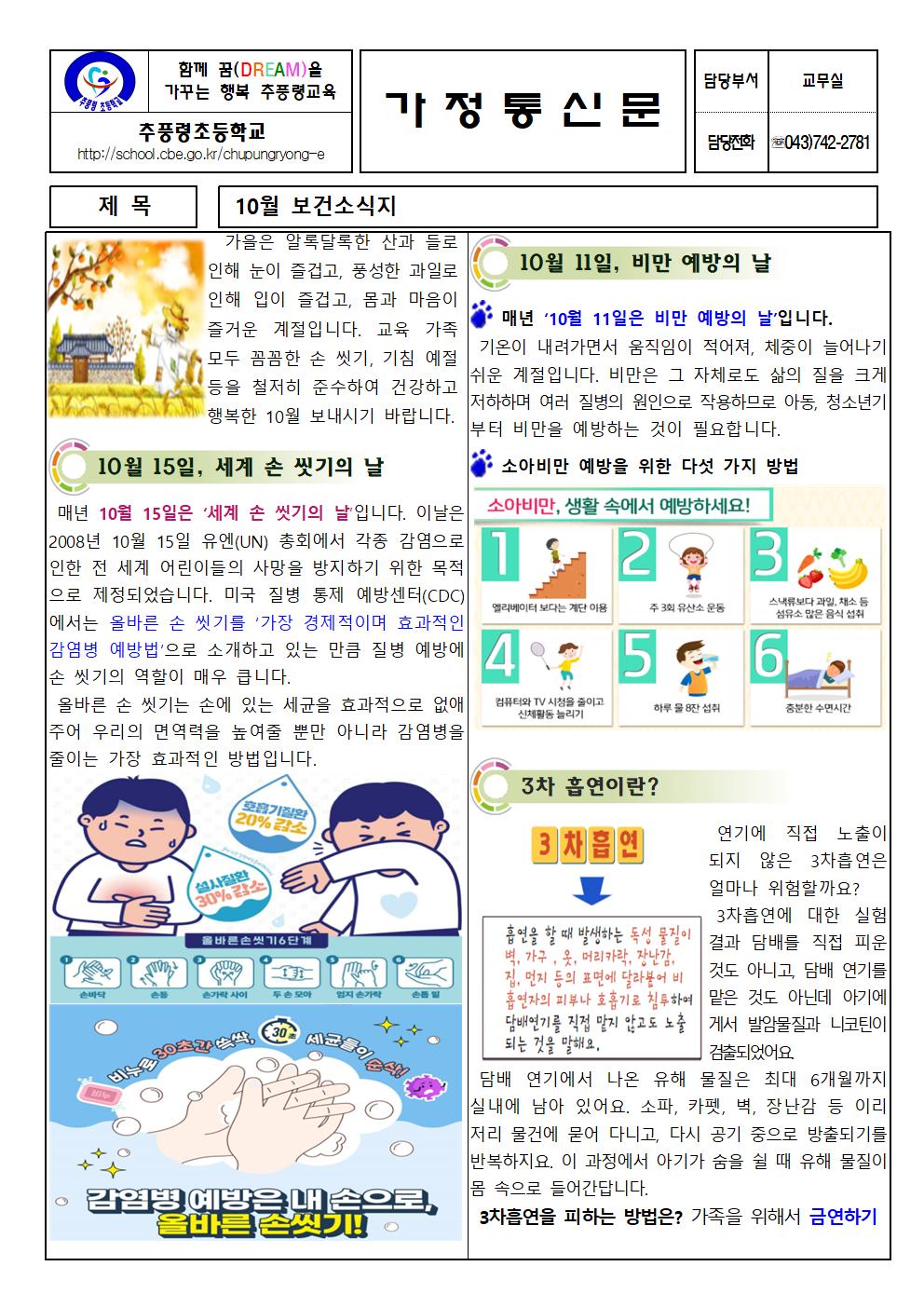 2024. 10월 보건소식지_추풍령초001