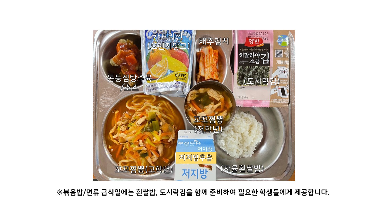 식단게시서식