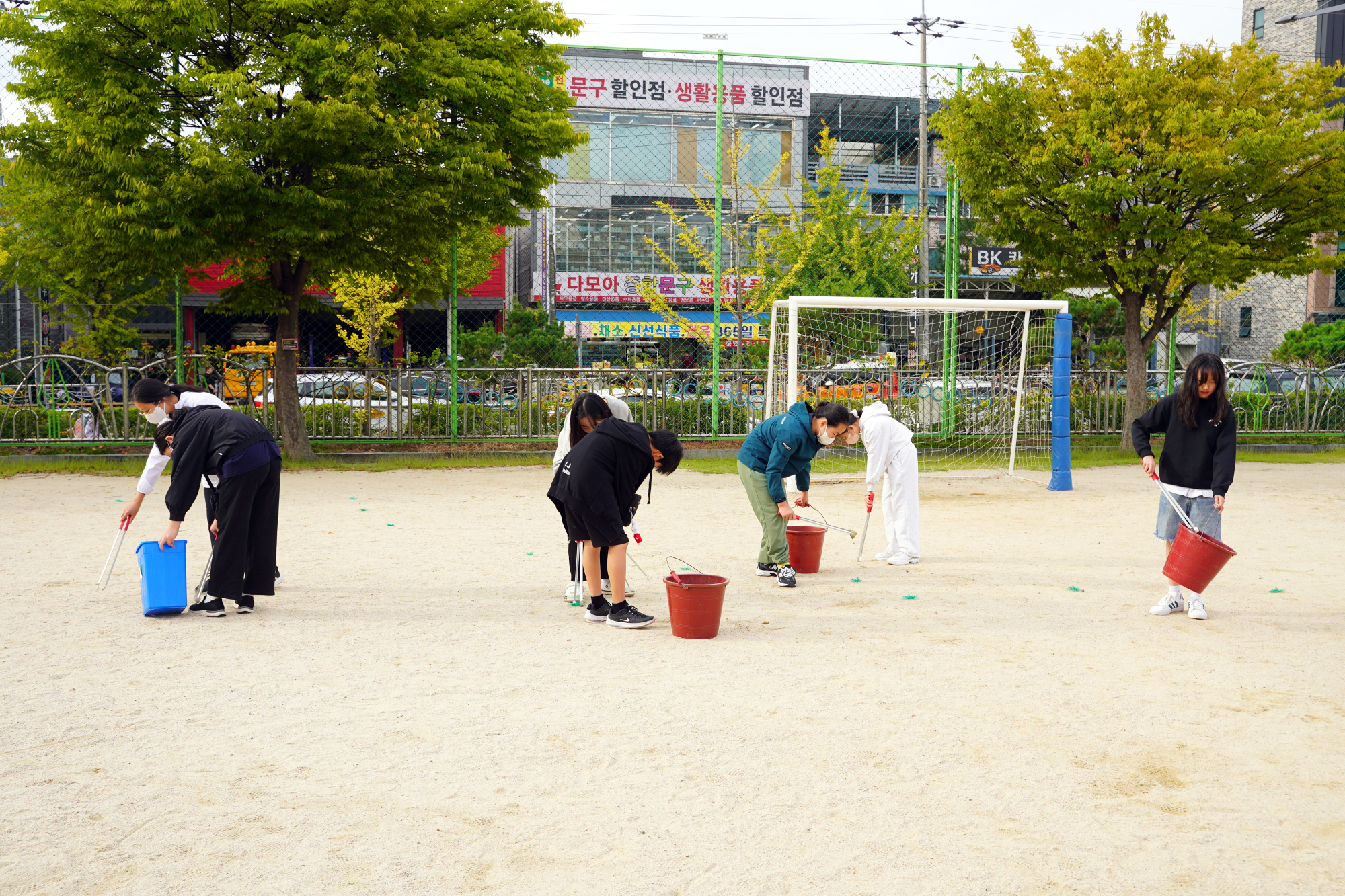 ★은장 봉사활동(돌줍기) (2)