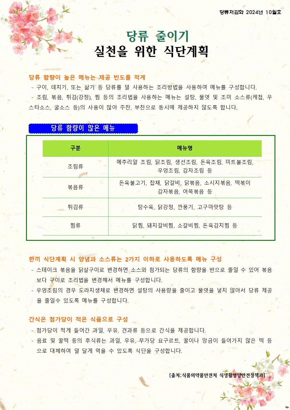 10월 당류 저감화 교육자료001