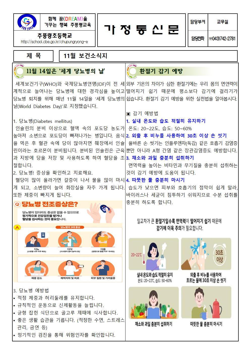 2024. 11월 보건소식지_추풍령초001