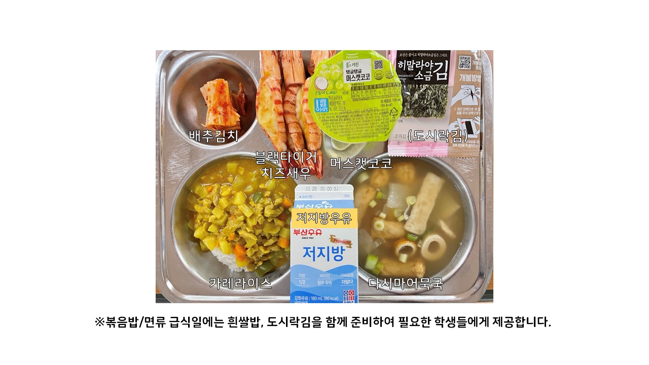 식단게시서식