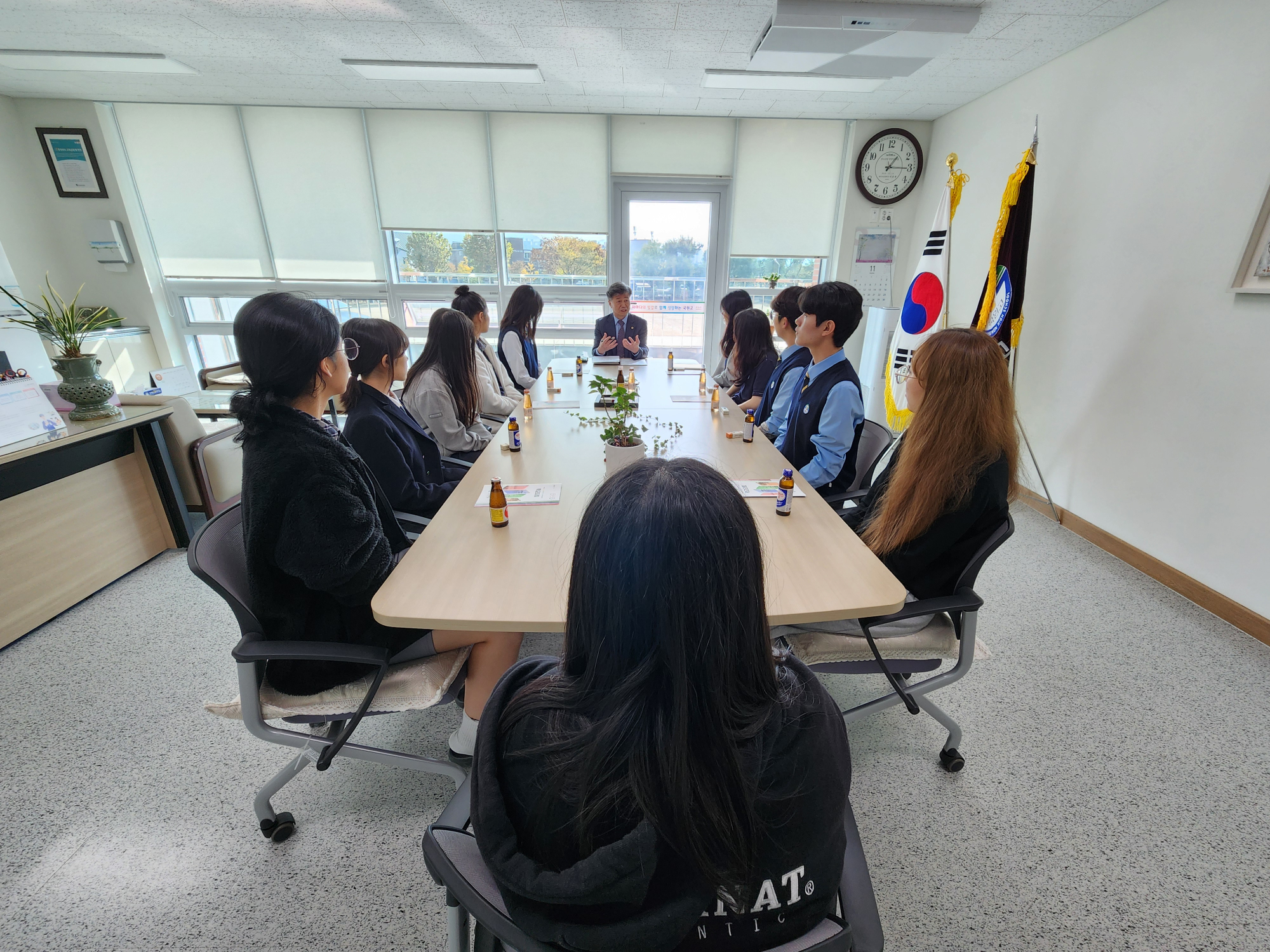 학교장, 학생회 임원과의 대화(24. 11. 5) (1)