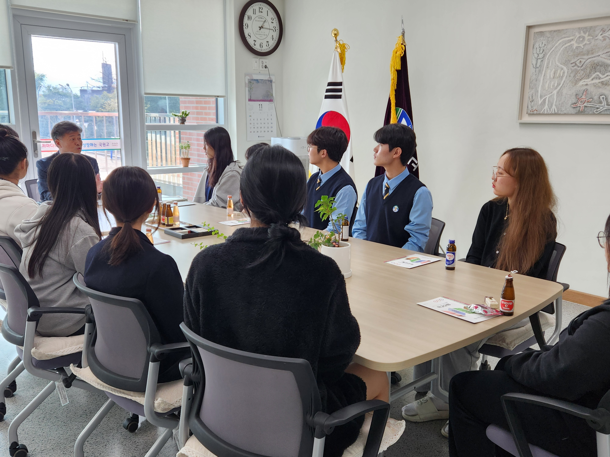 학교장, 학생회 임원과의 대화(24. 11. 5) (3)