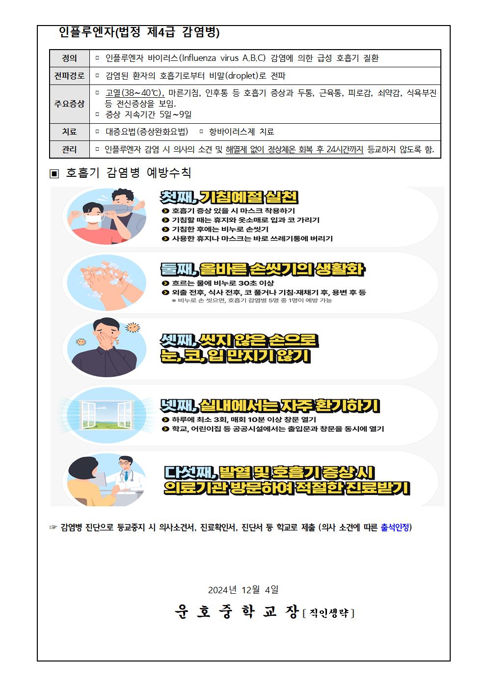 백일해 등 호흡기 감염병 예방 안내002