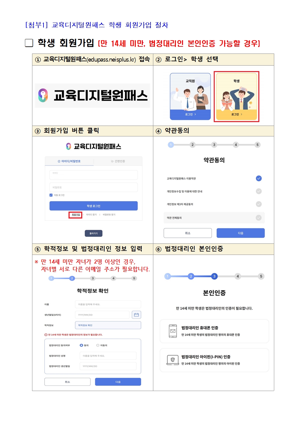 교육디지털원패스 회원가입 안내문002