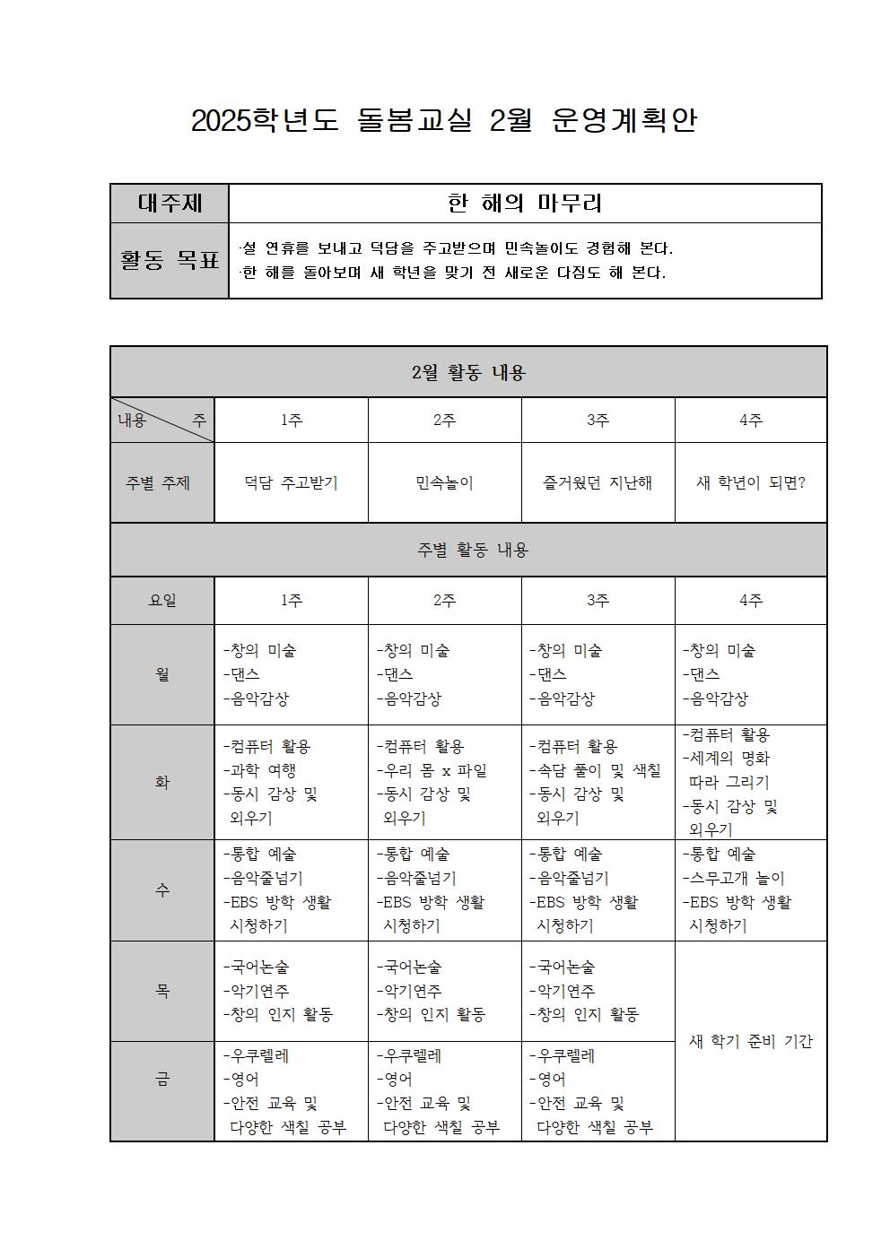 2025.돌봄2월지도계획안001