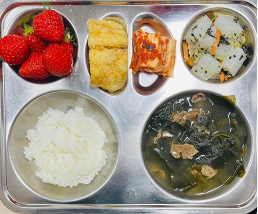 조식 식단 이미지