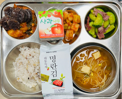 중식 식단 이미지