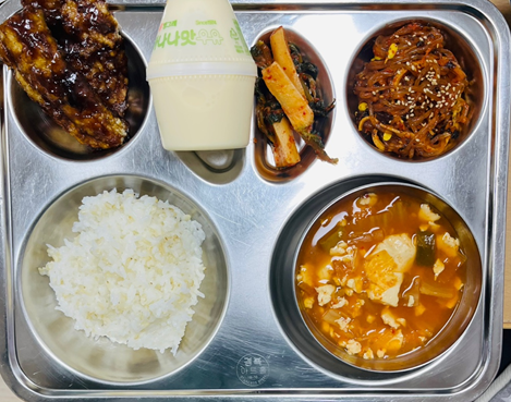 중식 식단 이미지