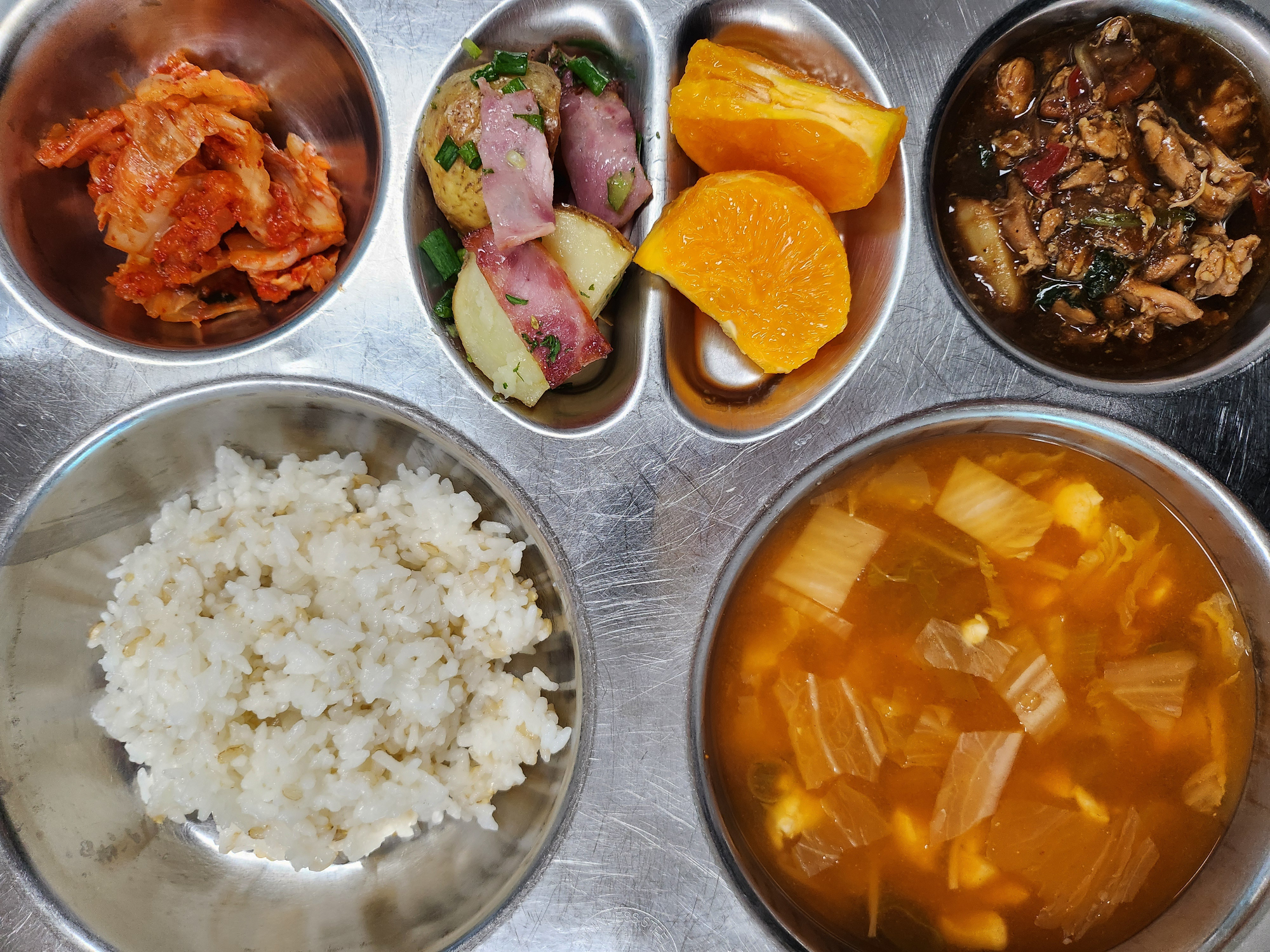 중식 식단 이미지