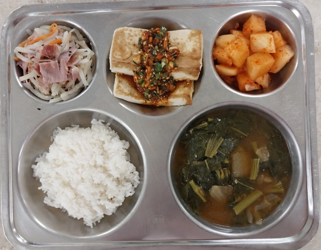 조식 식단 이미지