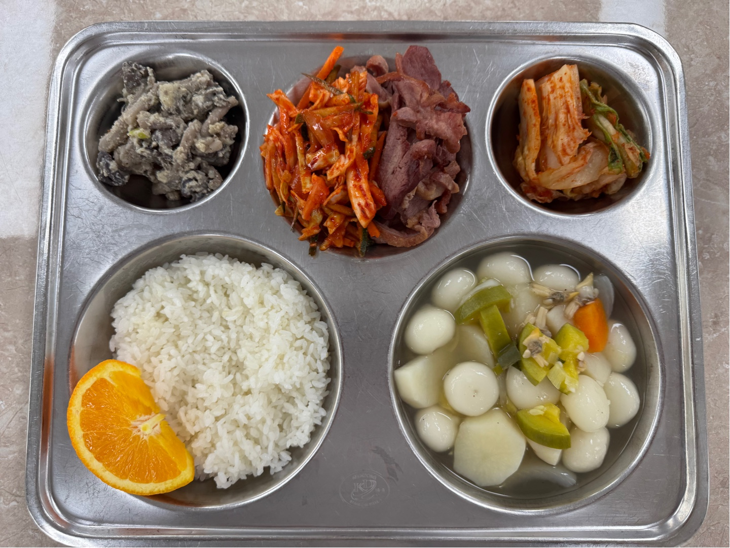 조식 식단 이미지