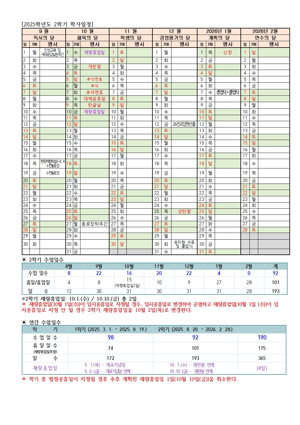 2025학년도 직지초등학교 학사일정 002