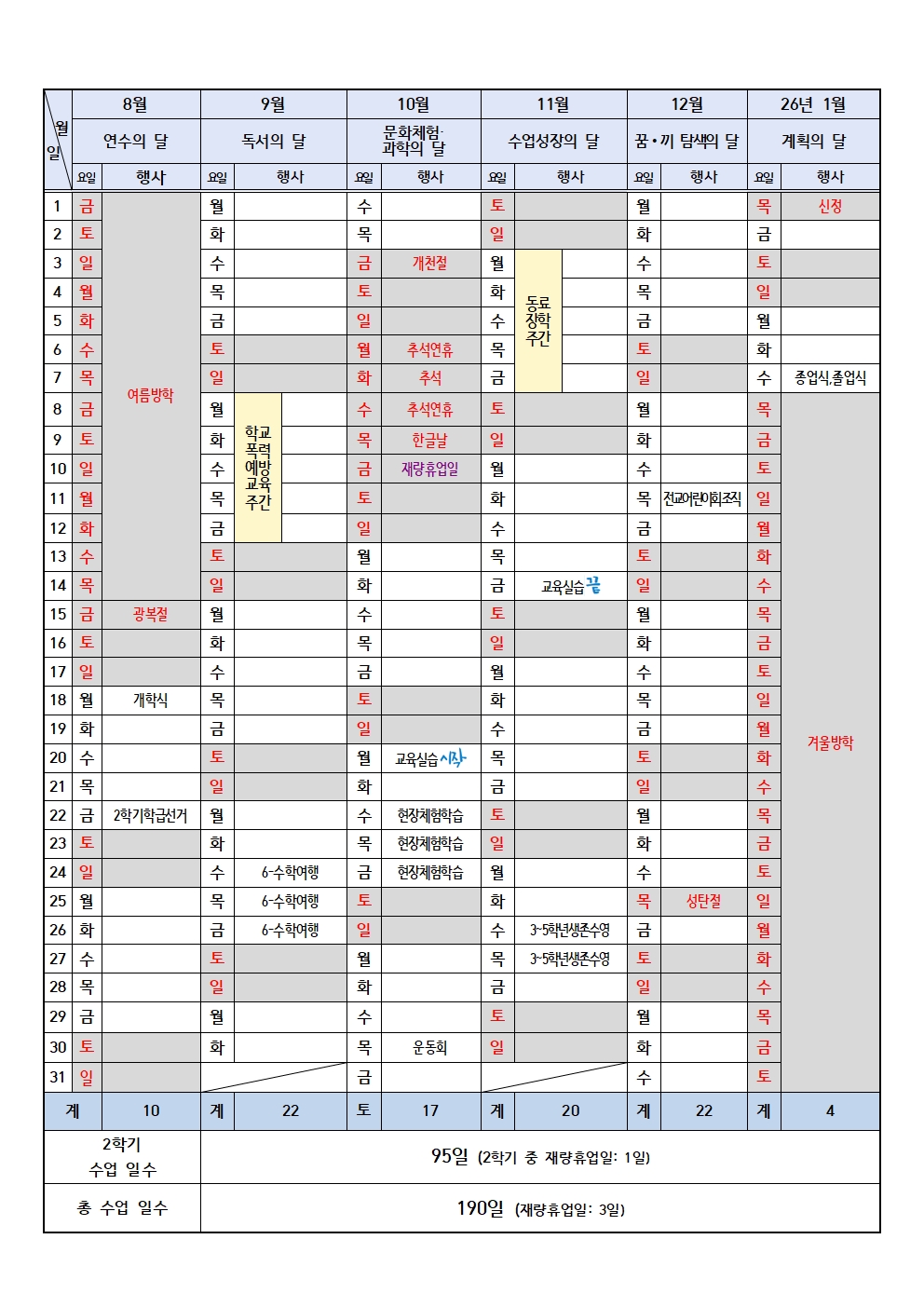 2025. 학사일정(3.5.)002