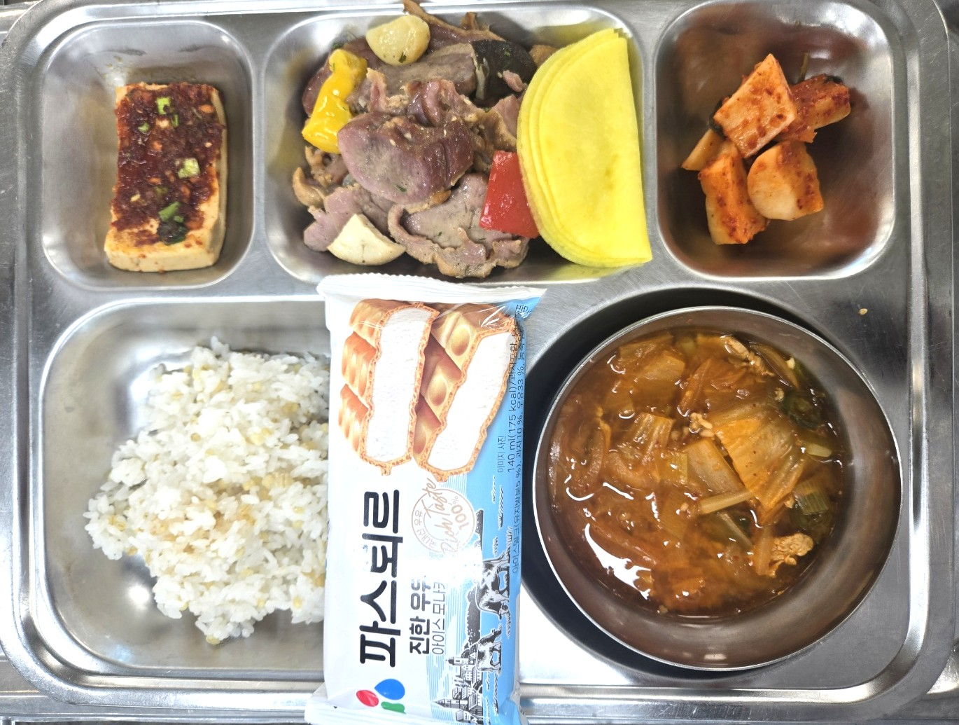 중식 식단 이미지