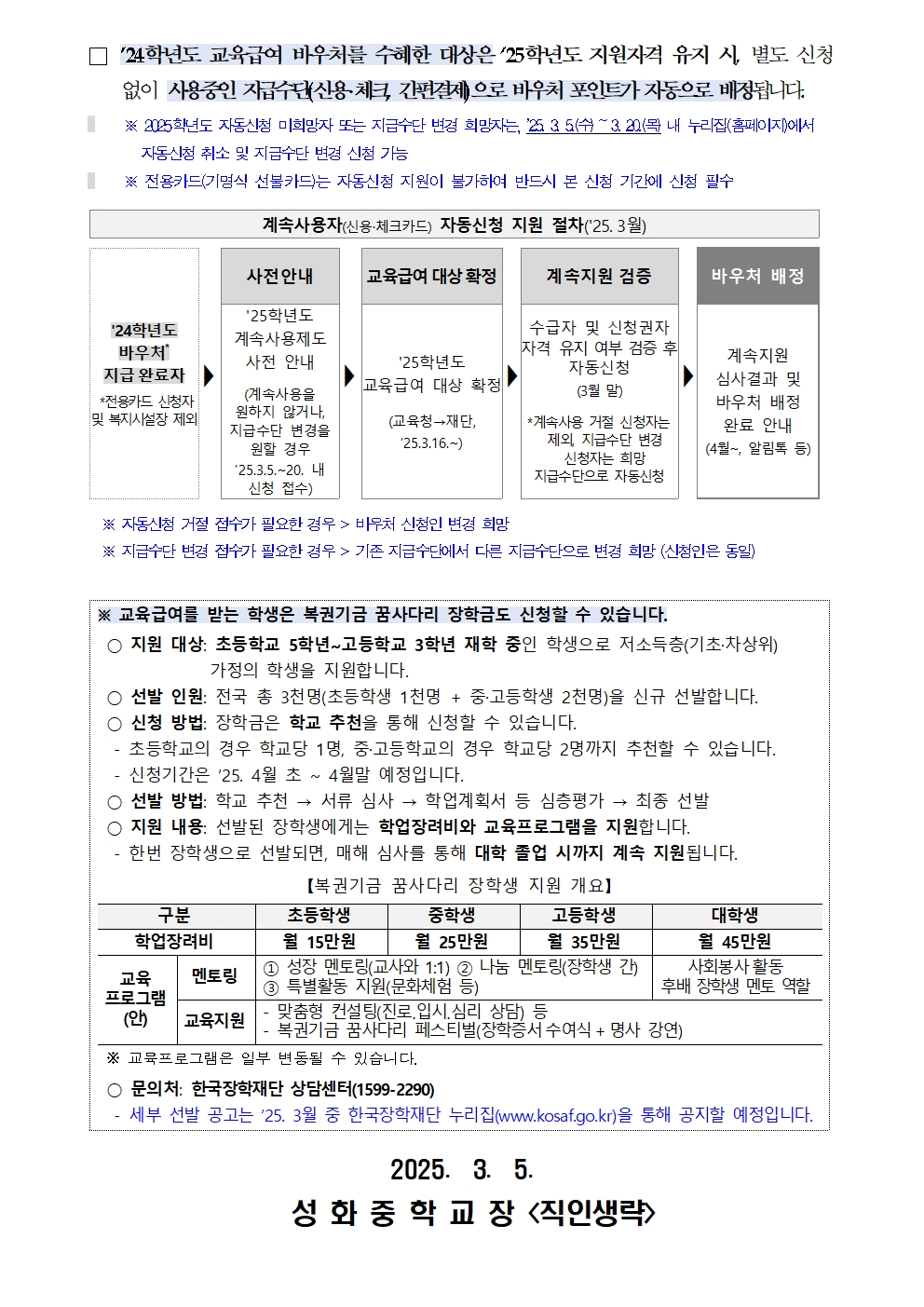 2025학년도 교육급여 바우처 안내 가정통신문002