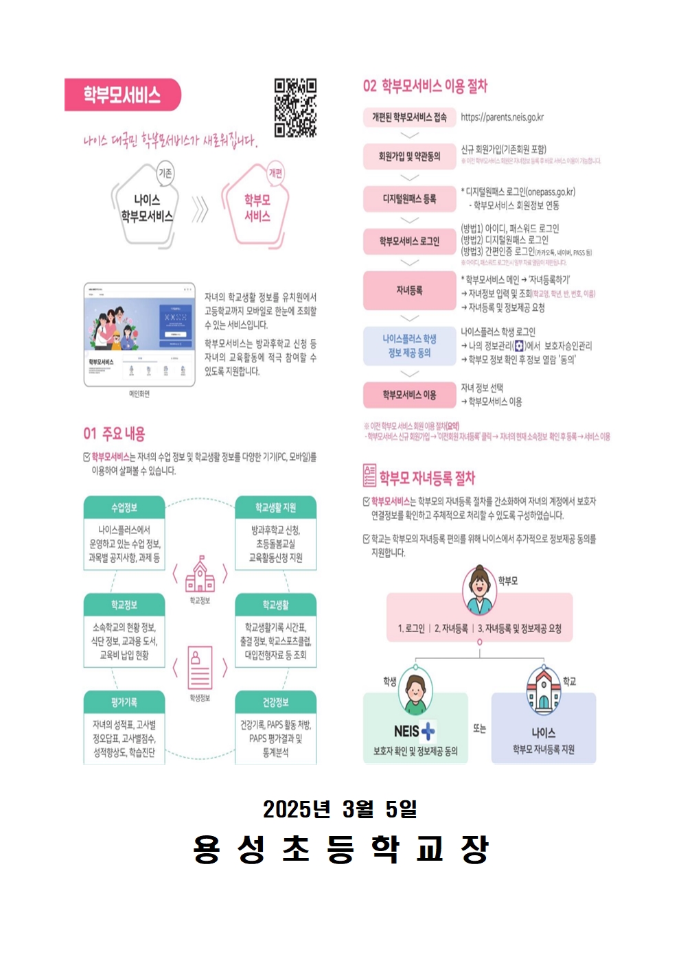 2025. 교외체험학습 신청 방법 안내 가정통신문002