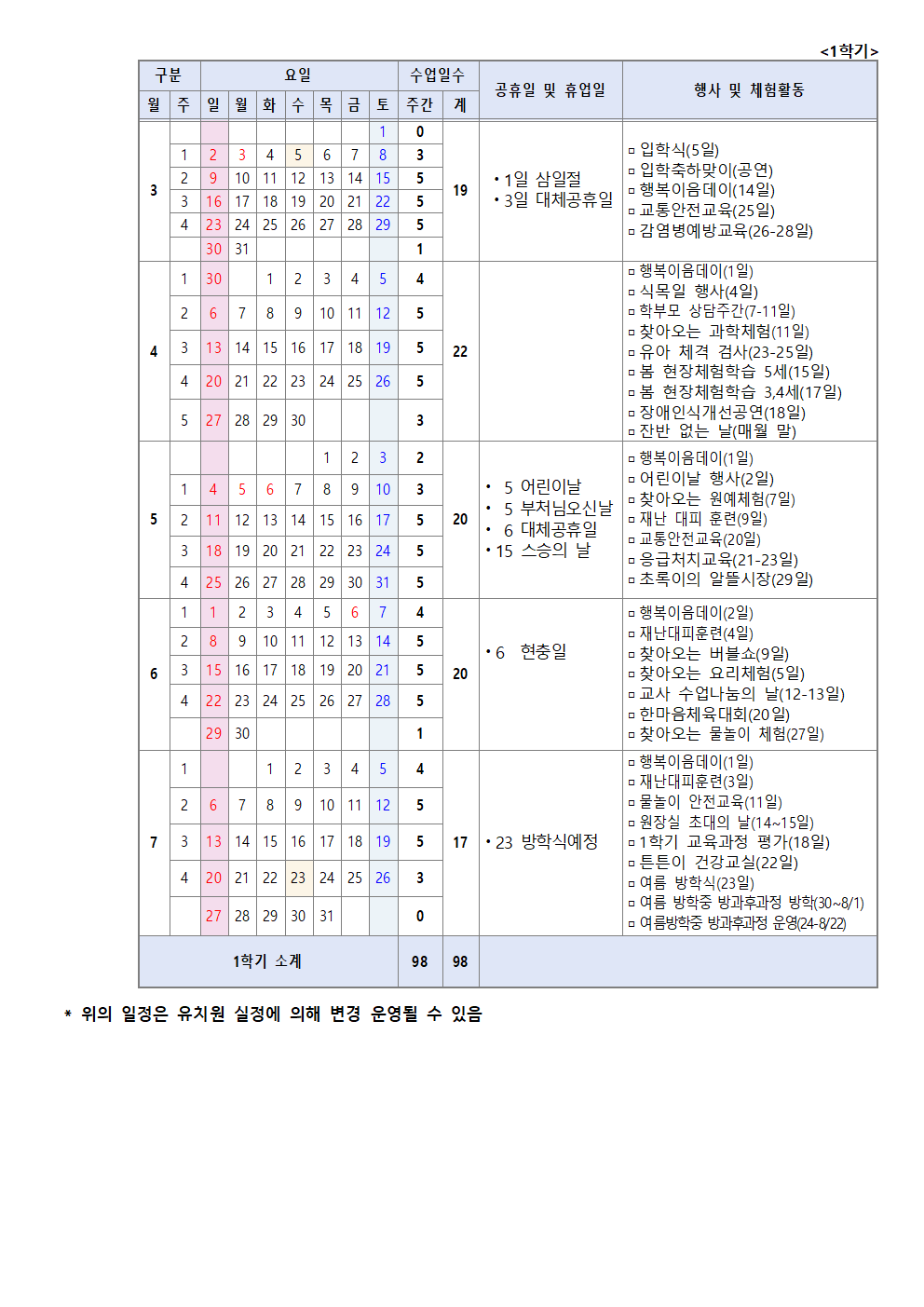 2025 학사일정001